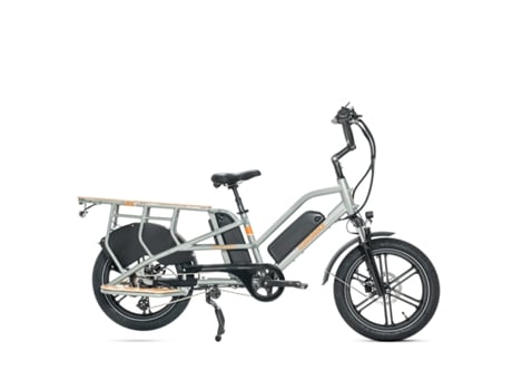 Transer Bicicleta Elétrica De Carga 48v13ah Com Bateria Dupla E Quadro De Liga Leve Resistente Para Uso Familiar E Entregas Jobobike