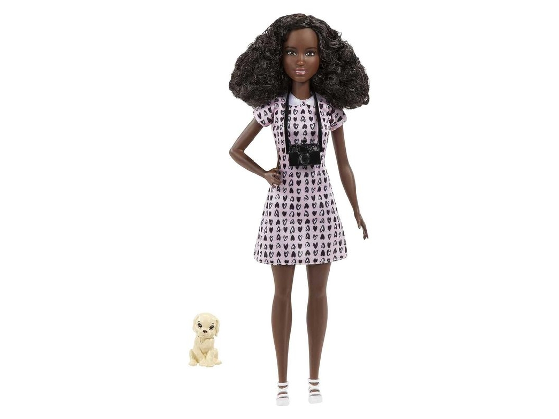 Boneca da edição Barbie, você pode ser uma fotógrafa de animais de estimação Mattel HCN10