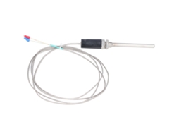 Sensor Termopar Tipo K com Cavo Blindado e Ponta Reta 100mm