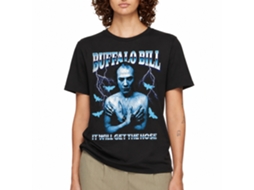 Rockinstone Silence Of The Lambs Movie Silence It Will Get The Hose Black Adult T-shirt Size:xxl