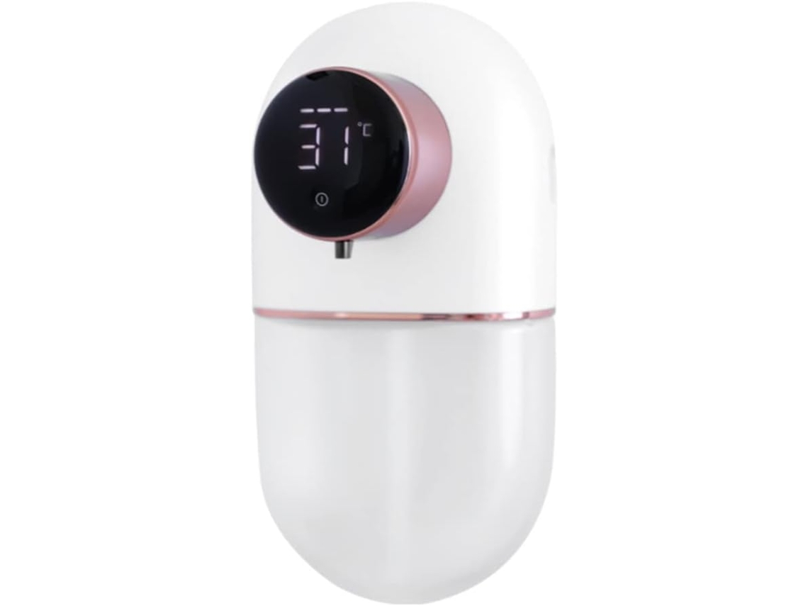Dispensador De Sabonete Líquido Inteligente E Automático, Recarregável Via Usb, Com Visor Digital E Gokoco