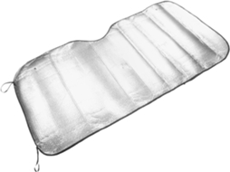 Para-sol Dobrável Para Para-brisa De Carro, 140x70 Cm, Prata