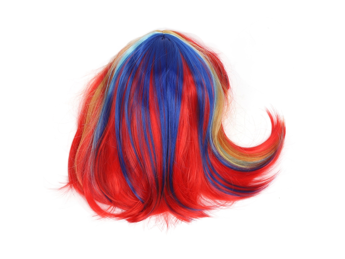 Perucas Curtas Retas Coloridas Para Cosplay E Halloween Feminino