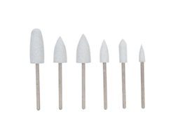 6pcs Bita De Broca Para Unha Artística Manicure Cabeça De Lixa Polimento Acessório De Unha