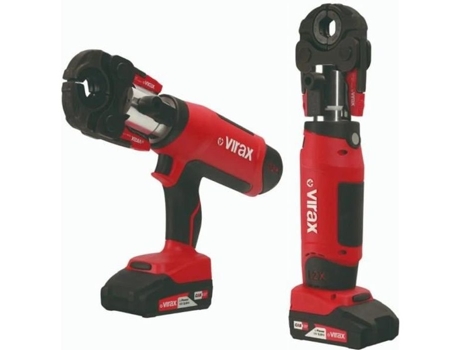 Prensa de Crimpagem Eletromecânica Viper L2X Insertos Th16-20-26 2 Baterias VIRAX