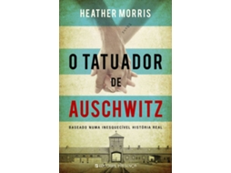 Livro O Tatuador de Auschwitz de Heather Morris (Português)