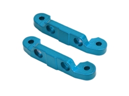 Mali 2pcs Braço Dianteiro e Traseiro Rc de Liga de Zinco 37.5mm para Carro Rc 1/16 Scy 16101 16102 16103 16201 Azul