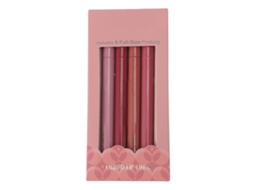 Lápiz Labial Líquido Mate 6 Cores Secagem Rápida Impermeável De Longa Duração 0.6ml Marcador Para Festa Festival Encontro