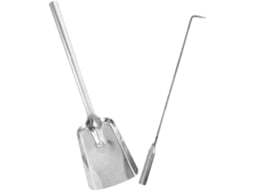 Conjunto De Utensílios Para Lareira Em Aço Resistente A Altas Temperaturas (45 Unidades).