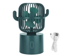 Ventilador Mini Cactus Usb Carregável | S/MARCA