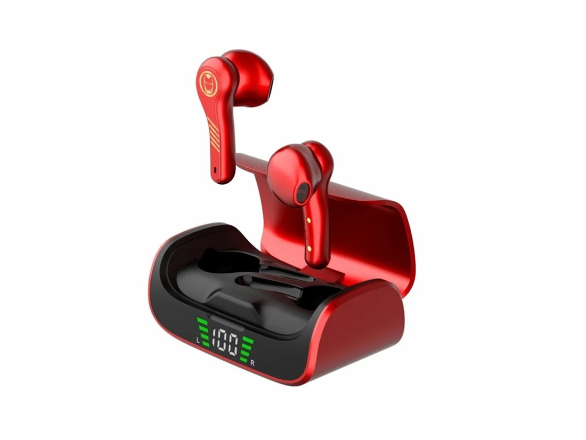 Auriculares Yizhood True Wireless Bluetooth Vermelho