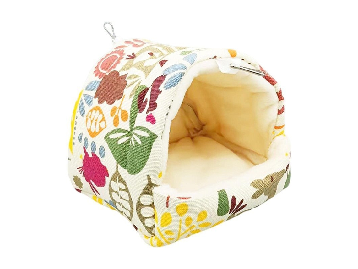 2026 nido Colgante de Plush para Aves Invierno Cojín Suave Con Gancho para Periquitos Canarios S Girasol