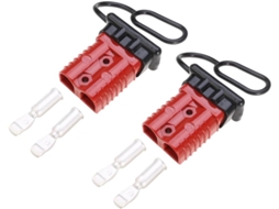 Kit De 8 Peças Com Conectores Bateria Engate Rápido Para Guincho,recuperação E Conexão Reboque.