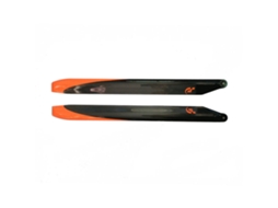 Hélice principal de fibra de carbono de 690 mm para helicóptero RC Funfly MDUG