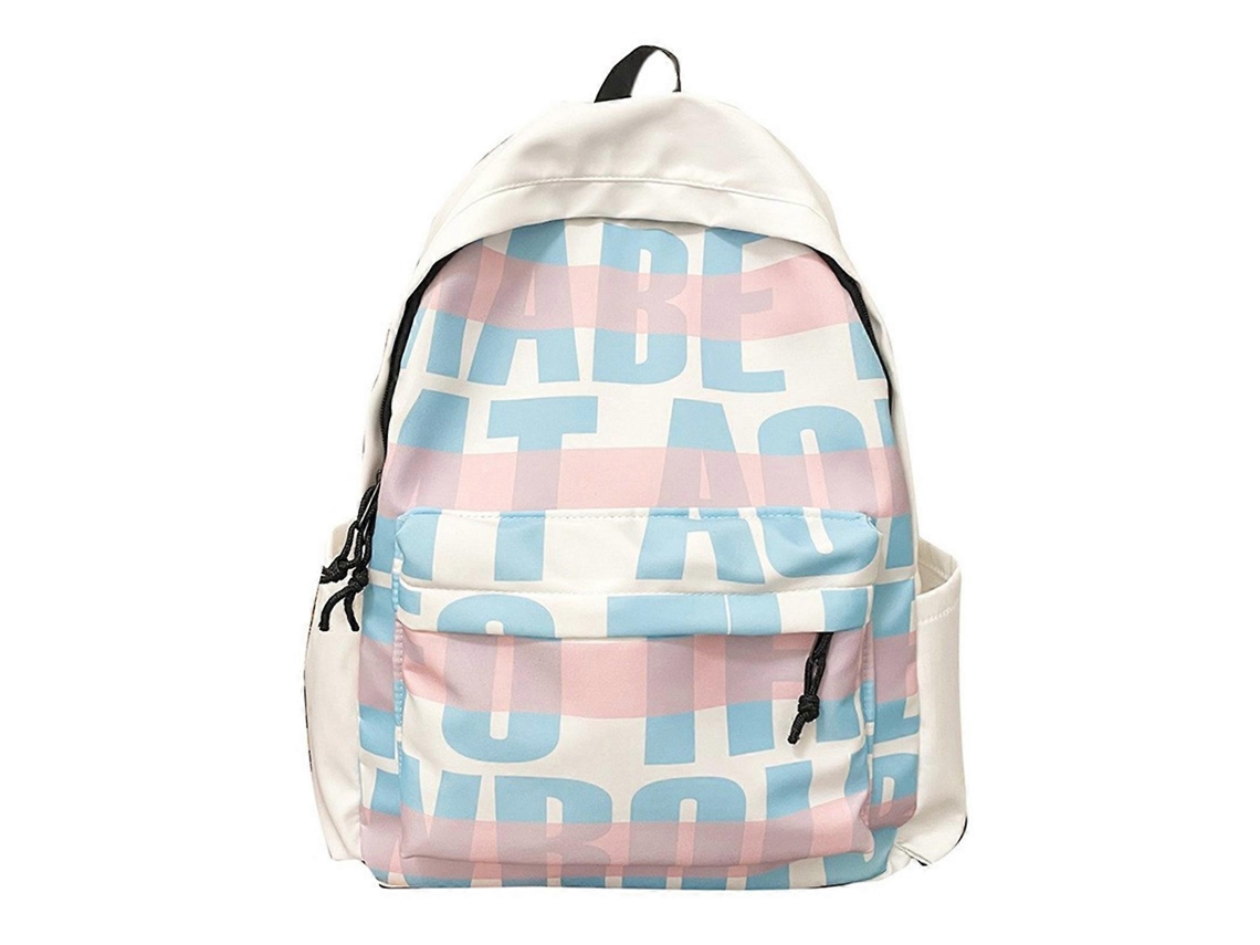 Mochila Casual E Moderna Para Estudantes, Leve E Perfeita Para Escola, Viagens E Compras, Na Cor Rosa.