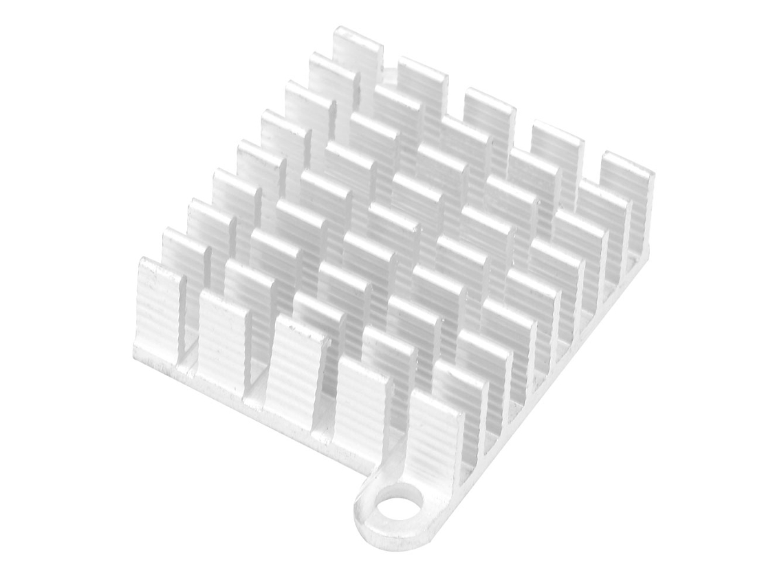 Dissipador Alumínio 26x10x26mm para Eletrônica