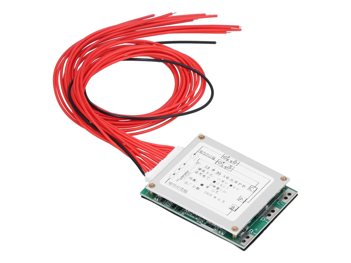 Laxiscreed Bms Pcb Para Bateria De Lítio 48v 35a Com Função De Equilíbrio E Proteção