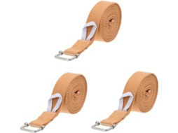Vicasky Conjunto De 3-cintos Elásticos Multifuncionais Para Alongamento Em Yoga, Faixas Tração Exercícios