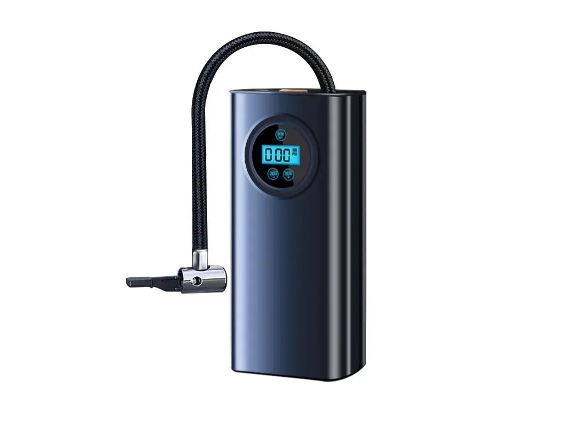 Lurelia Bomba Ar Para Motocicleta 17 L, 18 Cm, 4 V Portátil