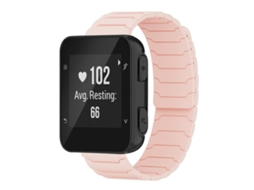 Bracelete para Garmin Silicone esportivo cor sólida, fivela de aço preta e azul escuro XIAOMOYU (22mm)