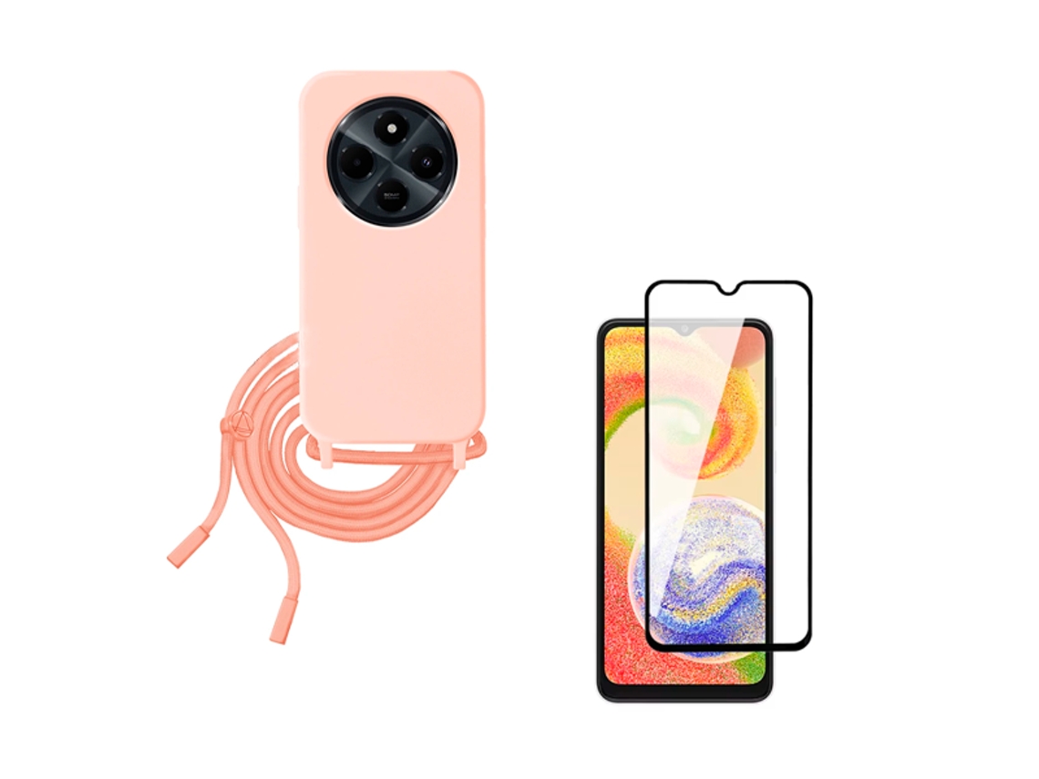 Capa Strongglass para Samsung Galaxy A06 CAPASMART Rosa