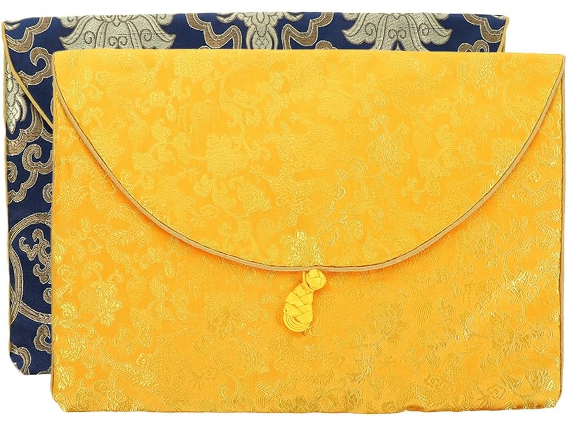 Homoyoyo Conjunto De 2-bolsas Para Escrita, Bolsa Pequena E Delicada Para Joias, Organizador De Arquivos, Acessórios