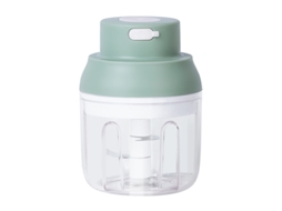 Triturador De Alho Elétrico Verde, Mini Triturador, Durável, Picador Sem Fio, Mini Picador Elétrico, Liquidificador De Vegetais, Aquaforge
