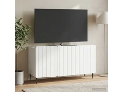 Vidaxl Gabinete Para Tv Branco 99 X 34,5 X 52 Cm Derivados De Madeira