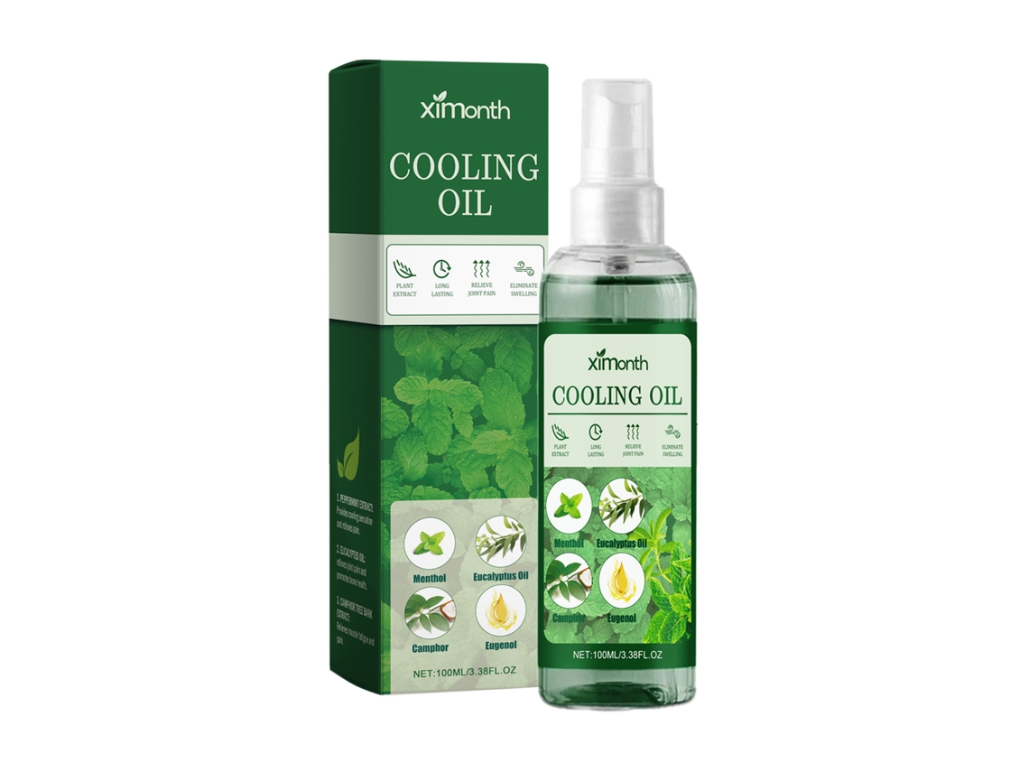Spray de Cuidado Suave para Massagem de Joelho Punho Cintura Costas Pernas