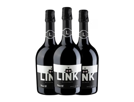Espumante rosé FERRO 13 Link Millesimato Rosé Lambrusco Grasparossa Brut Modena (0.75 L - 3 Unidades)