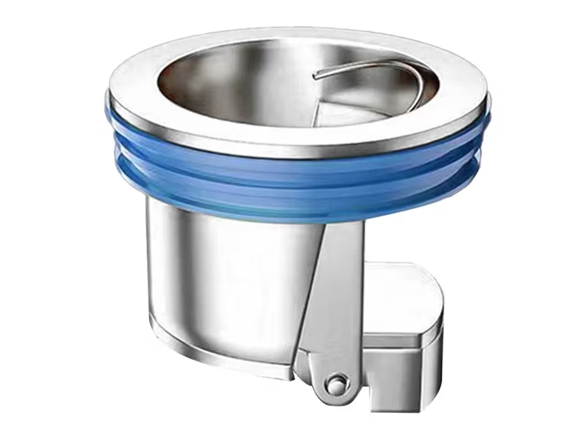 Tampa AQUAFORGE para Ralo de Chuveiro, Bronze, Tecnologia Anti odor