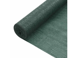 Vidaxl Rede De Ocultação Para Privacidade Pead 75 G/m² 2x50 M Verde