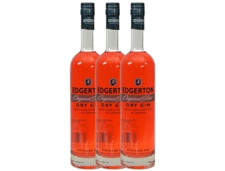 Gin EDGERTON Edgerton Original Pink (0.7 L - 3 unidades)