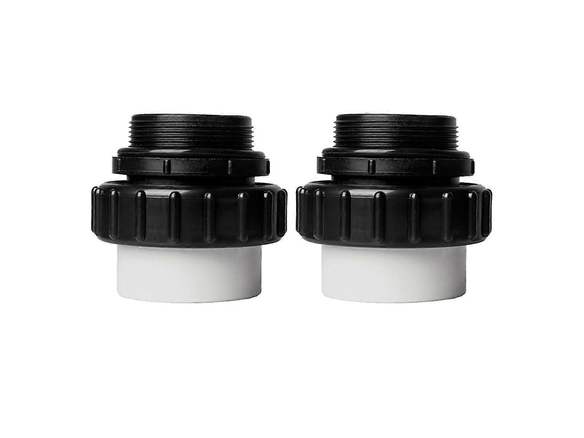 Kit Com 2 Uniões De Alta Temperatura Para Bombas De Piscina Whisperflo E Intelliflo (2 Polegadas)