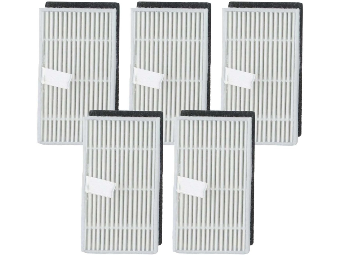 Kit Com 5 Filtros De Reposição Para O Aspirador Robô Blaupunkt