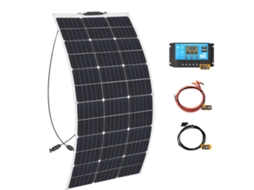 Kit De Painel Solar Flexível, Alta Eficiência 21,8, Múltiplas Opções De Potência ,kit De Painel Solar De 100w Oem (100w/200w/300w)