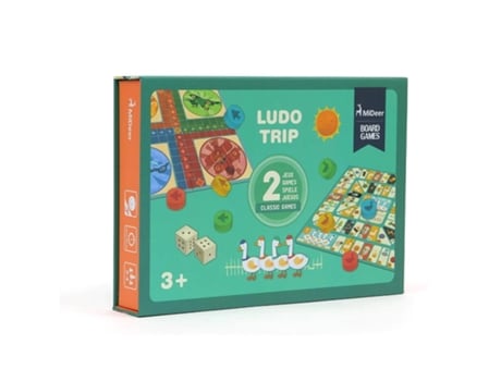 Ludo And Goose Game MIDEER (Idade minima recomendada: 3 anos)