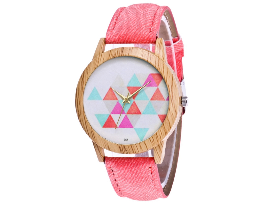 Reloj De Pulsera Para Mujer De Moda Zhoulianfa Cuarzo Analógico Deportivo Rosa