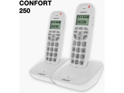 Telefone Fixo LOGICOM Confort 250 (Outlet Caixa Aberta - Branco)