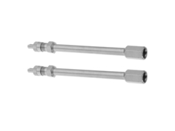 2 unidades de extensões de válvula pneumática de liga de ouro de 100 mm para extensão confiável