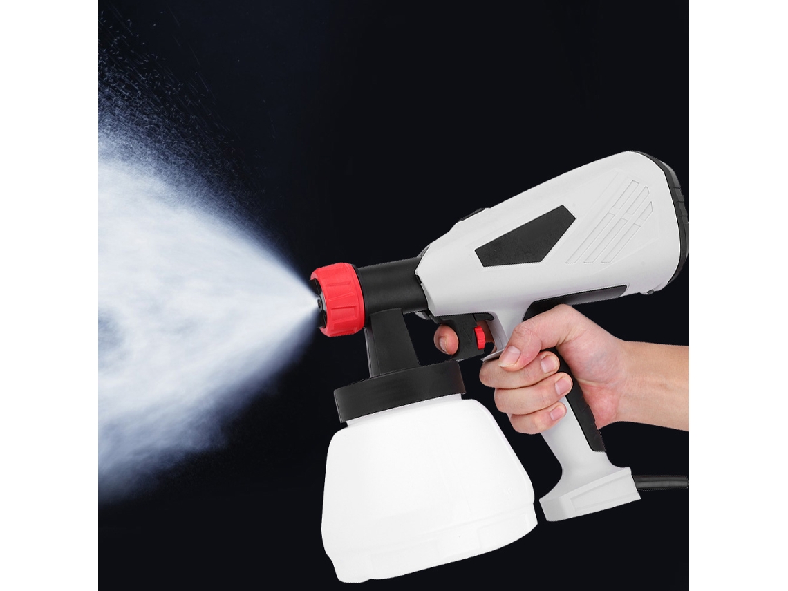 Laxiscreed Pulverizador De Tinta Removível Com Bicos De Latão De 2,5mm E 0,5mm Para Pintura Rápida