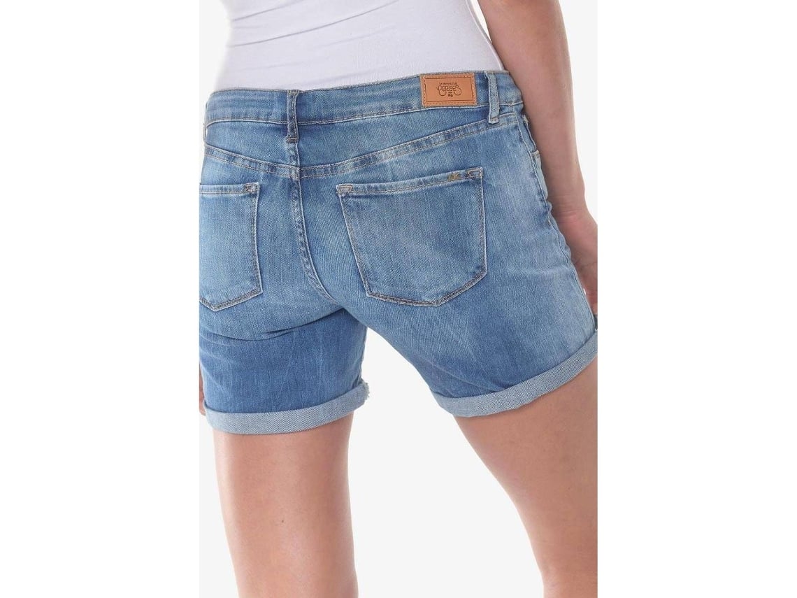 Shorts Et Bermudas Femme Short En Jeans Blanc Le Temps Des Cerises