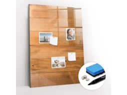 Paineis De Madeira Quadro de Vidro Magnético para a Sua Cozinha (70x100 cm)