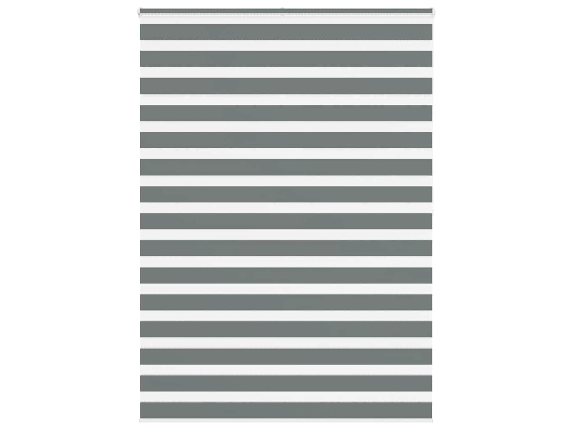 Vidaxl Cortina De Zebra 155x200 Cm Largura Do Tecido 150,9cm Poliéster