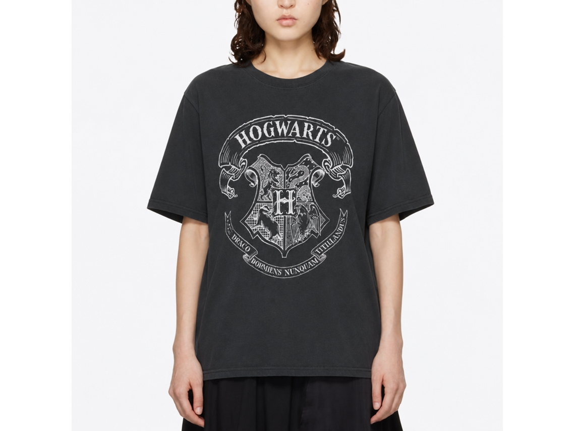 Rockinstone Harry Potter Draco Dormiens Nunquam Titillandus Black T-shirt Size:xxl