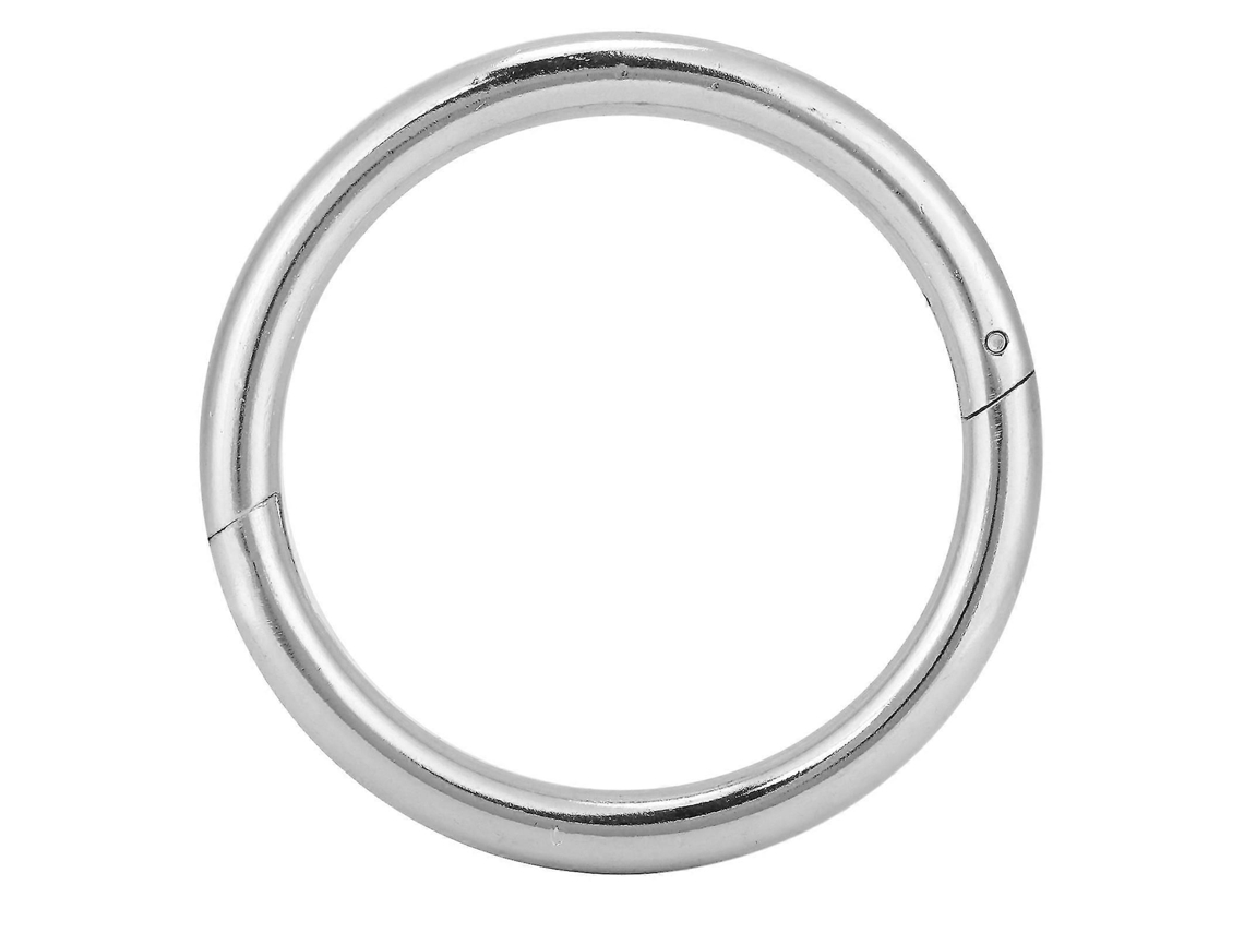 Argola Nasal De Ferro Para Touro E Vaca, Clipe Nasal Para Gado, Equipamento Veterinário Para Fazendas E Pecuária, 100 Mm, 25-26
