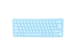 Mali brinquedo de Mordida para Bebê em Forma de Teclado Silicone Macio com Várias Teclas Type C