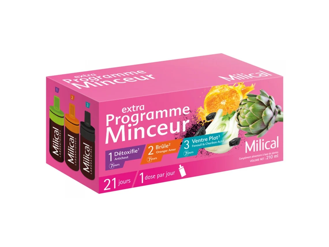 Programa Extra Emagrecimento MILICAL 21 Doses