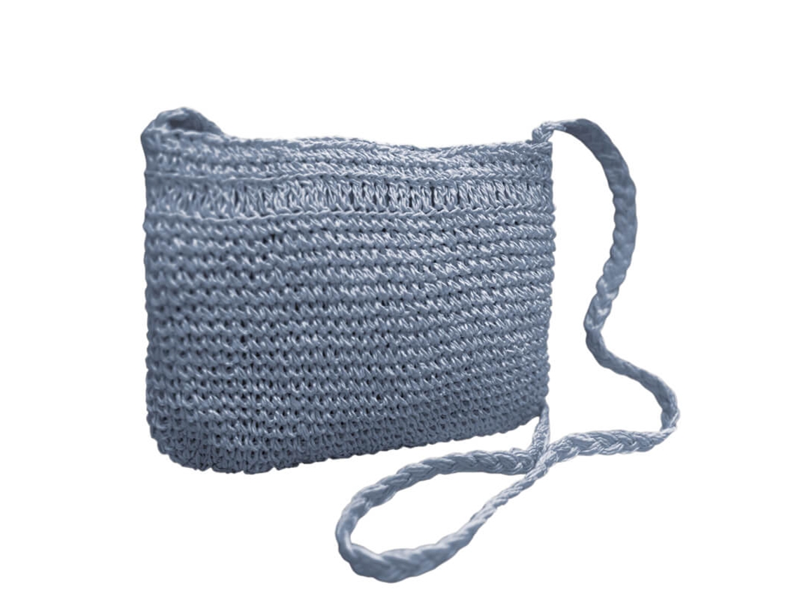 Bolsa De Tiracolo Oval Joseph Louis 01/297 Azul