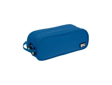 Estojo duplo Bits Amp-Bobs azul 24,5x9,5 cm